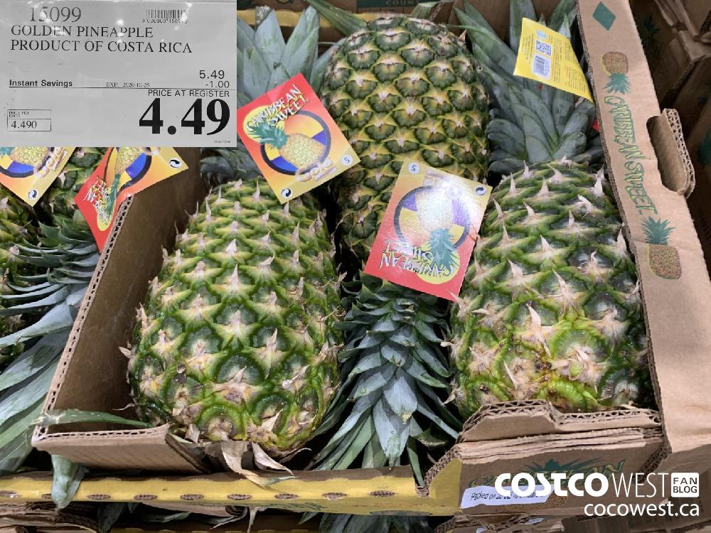 15099 GOLDEN PINEAPPLE PRODUCT OF COSTA RICA EXP. 2020-10-25 4.49