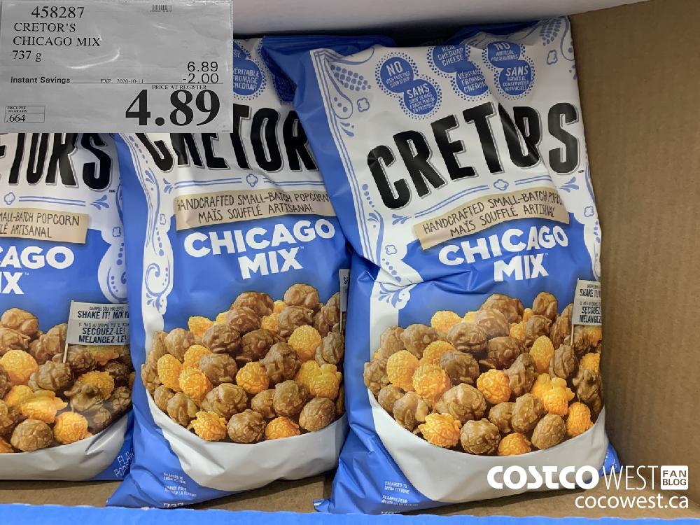 458287 CRETOR'S CHICAGO MIX 737g EXP. 2020-10-11 4.89