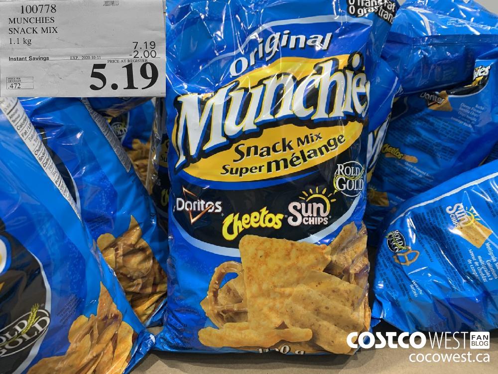 100778 MUNCHIES SNACK MIX 1.1 kg EXP. 2020-10-11 5.19
