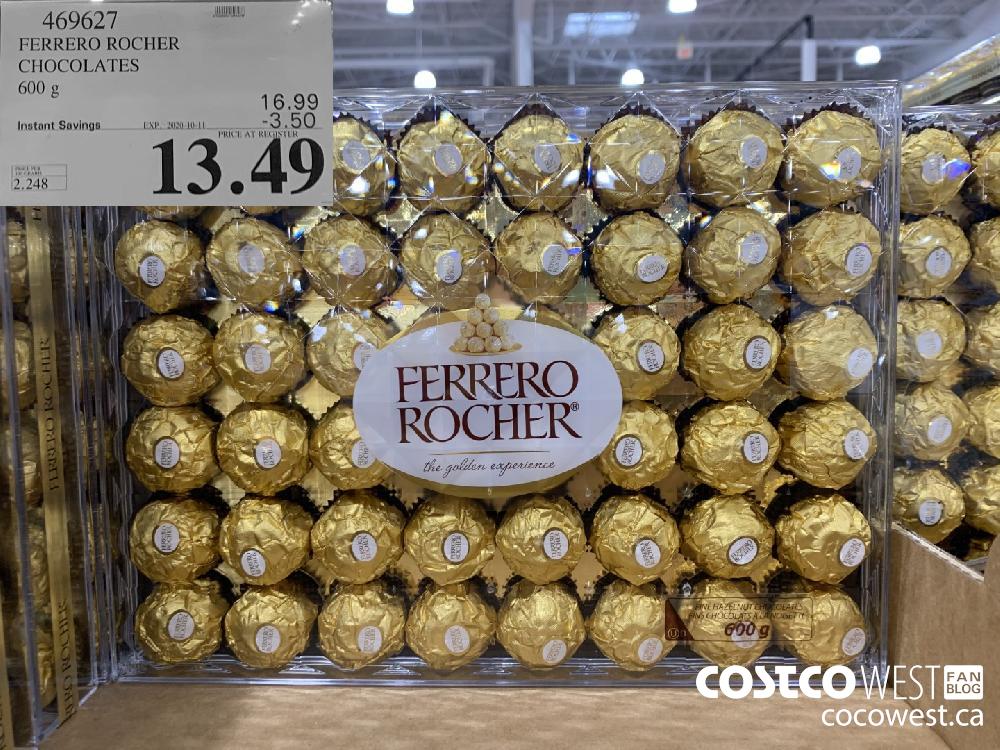 469627 FERRERO ROCHER CHOCOLATES 600 g EXP. 2020-10-11 13.49