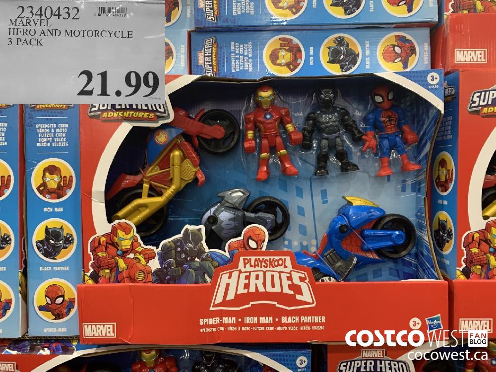 2340432 MARVEL HERO AND MOTORCYCLE 21.99