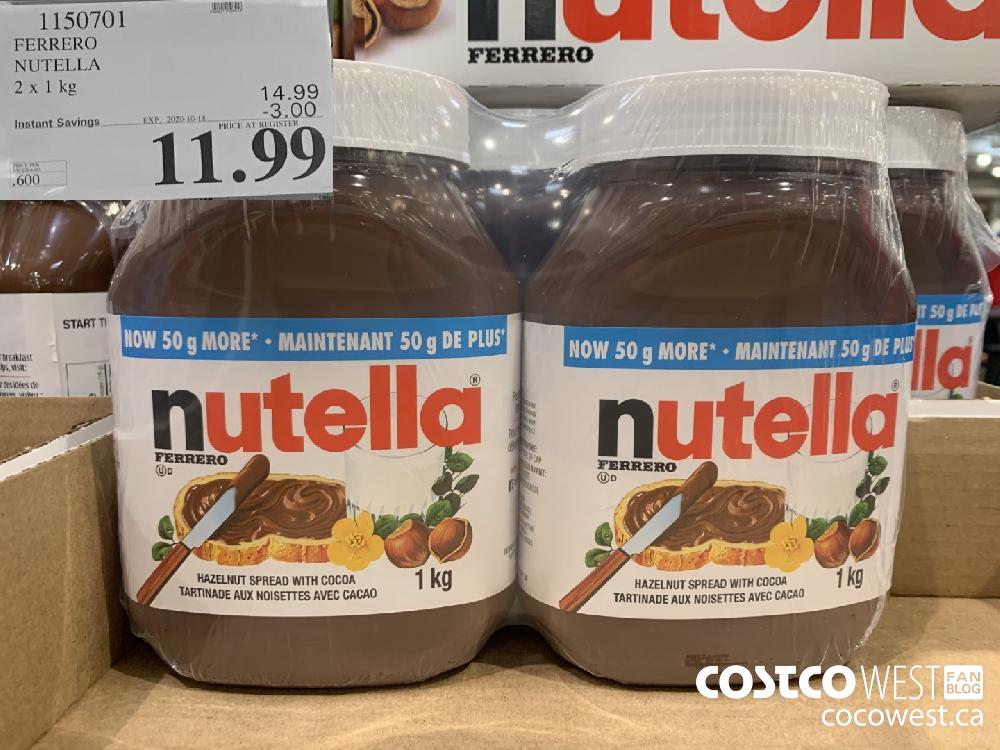 Nutella 1kg from Canada (New Stock)