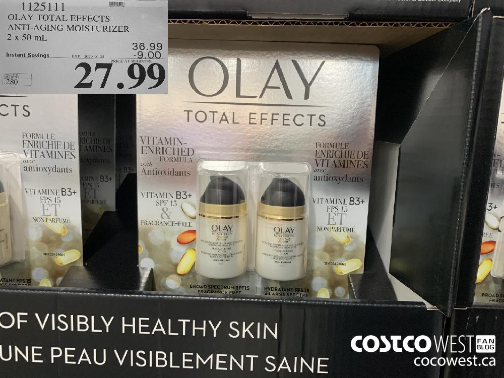 olay total effects spf 15 costco