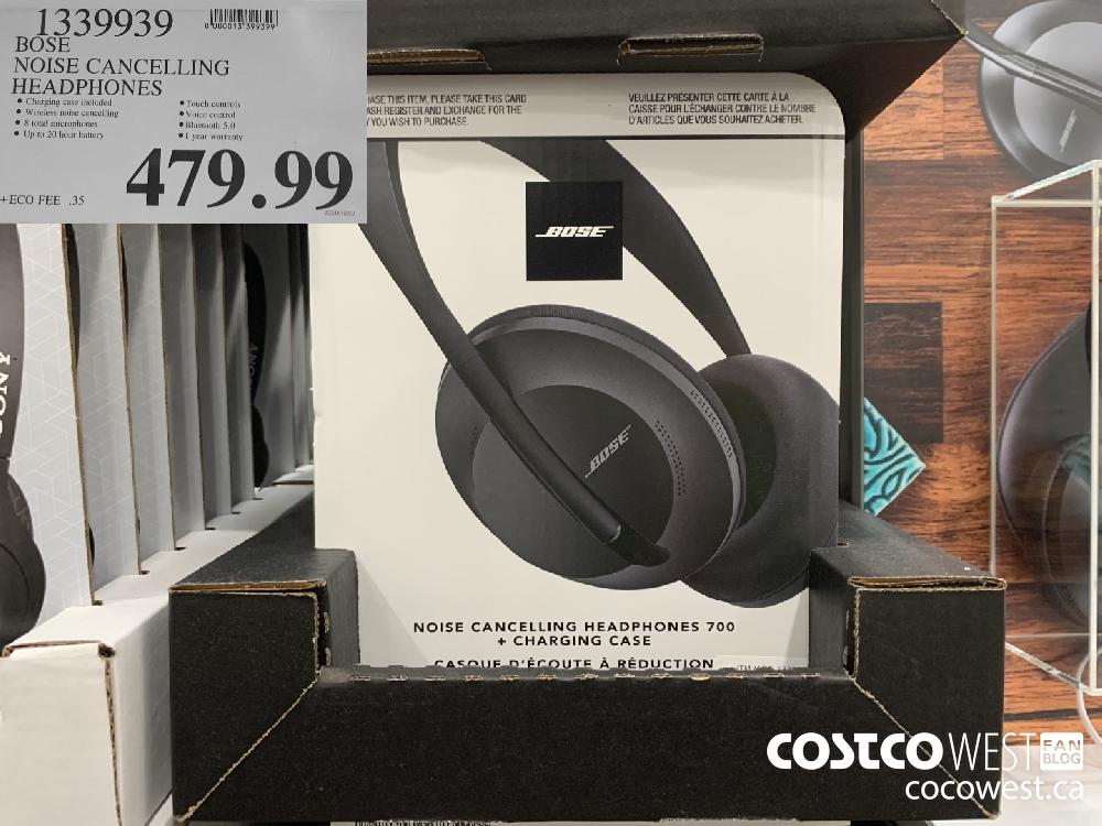 1339939 BOSE NOISE CANCELLING HEADPHONES 479.99
