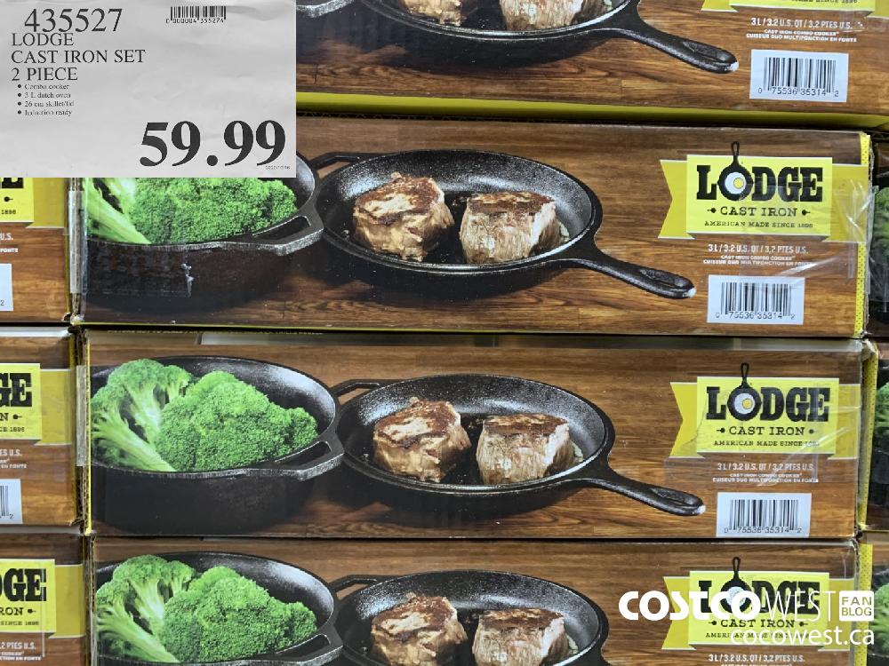 435527 LODGE CAST IRON SET 59.99