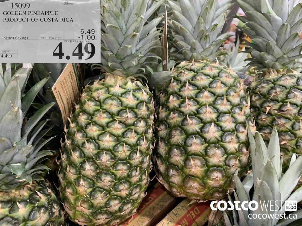 15099 GOLDEN PINEAPPLE PRODUCT OF COSTA RICA EXP. 2020-10-25 4.49