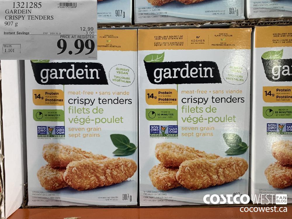 1321285 GARDEIN CRISPY TENDERS 907 g EXP. 2020-10-18 9.99