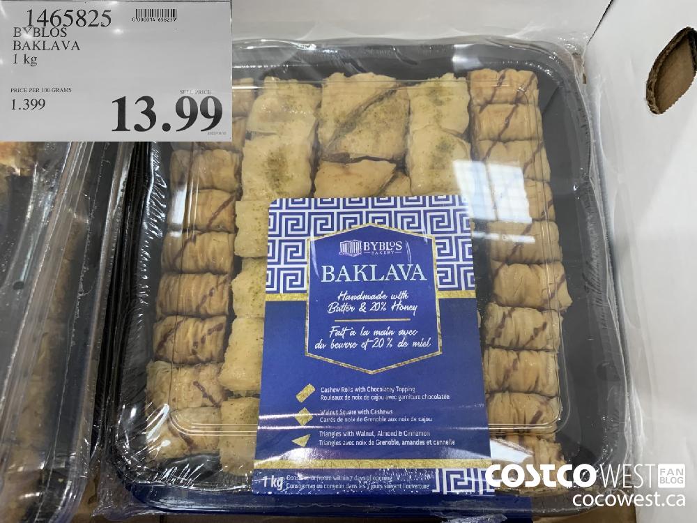 1465825 BYBLOS BAKLAVA 1 kg 13.99