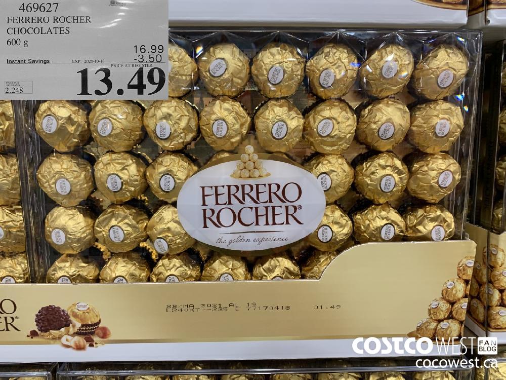 469627 FERRERO ROCHER CHOCOLATES 600 g EXP. 2020-10-18 13.49