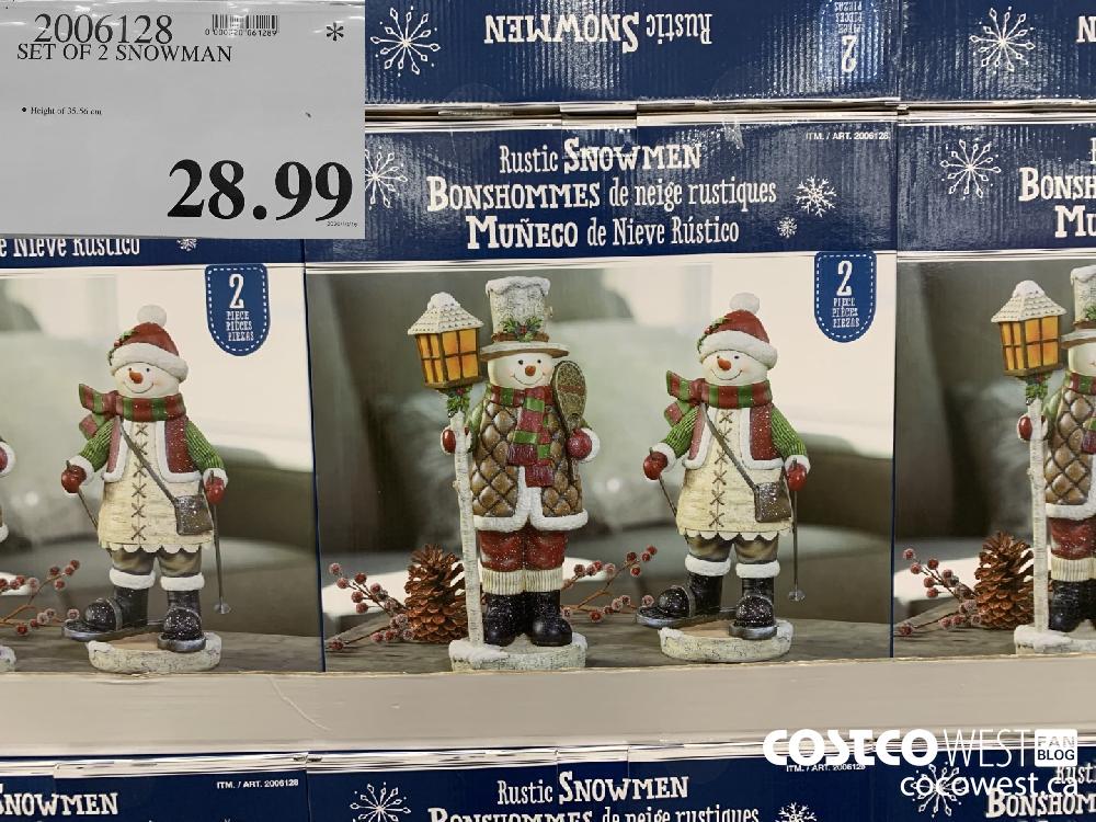 2006128 SET OF 2 SNOWMAN 28.99