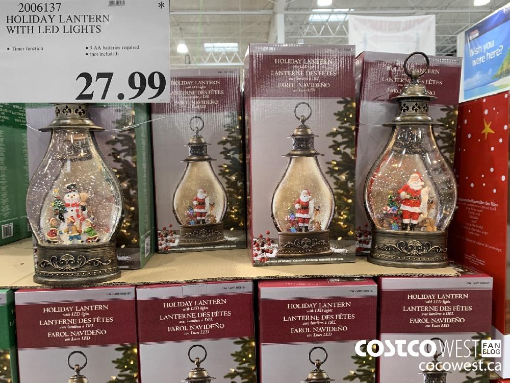2006137 HOLIDAY LANTERN WITH LED LIGHTS 27.99