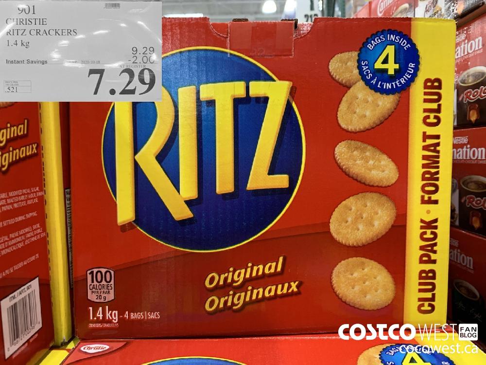 901 CHRISTIE RITZ CRACKERS 1.4 kg EXP. 2020-10-18 7.29