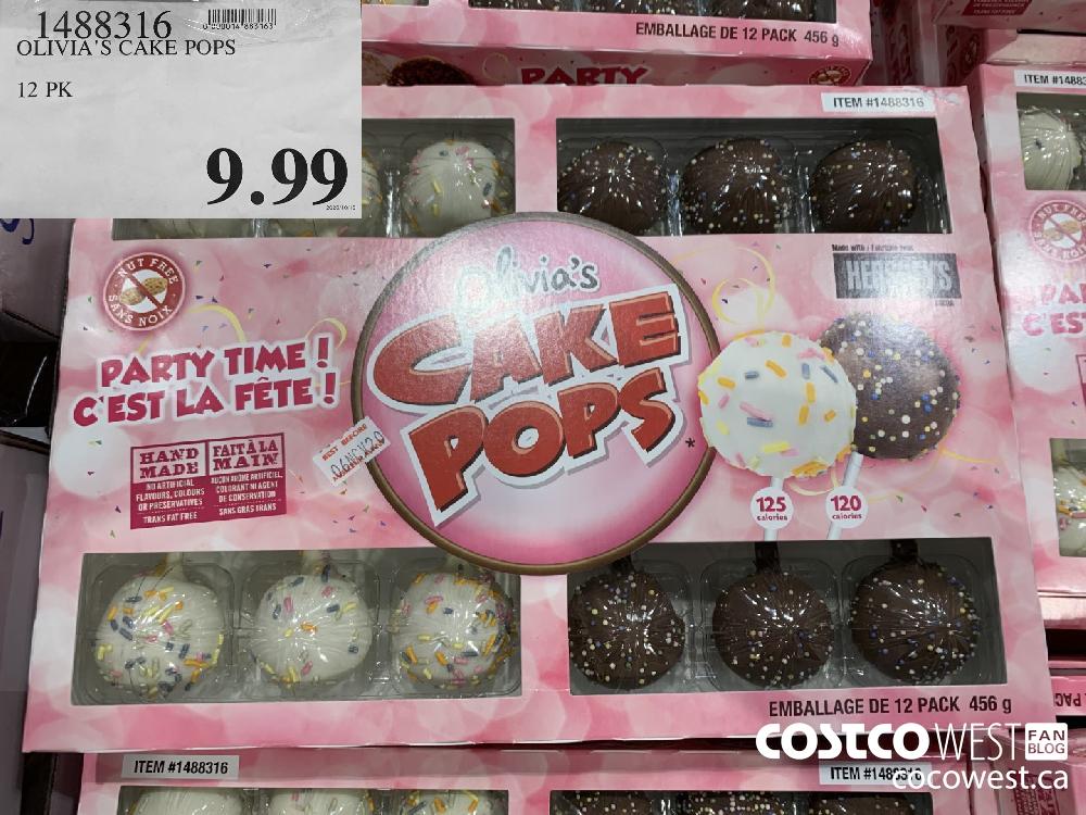 1488316 OLIVIA'S CAKE POPS 1 PK 9.99