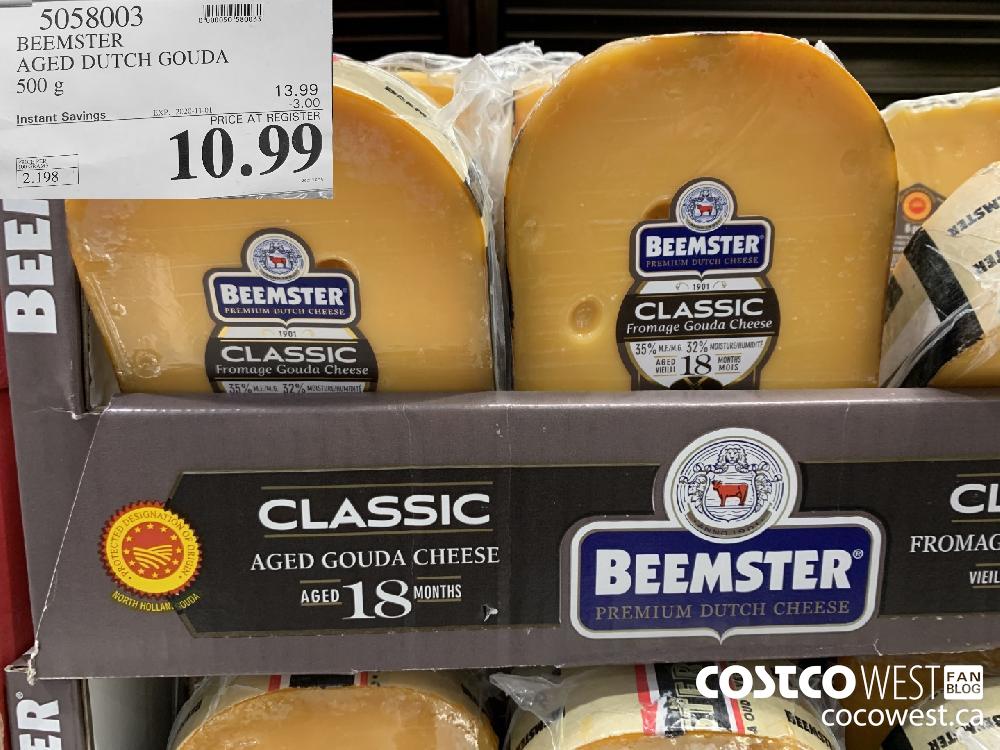 5058003 BEEMSTER AGED DUTCH GOUDA 500 g EXP. 2020-11-01 10.99