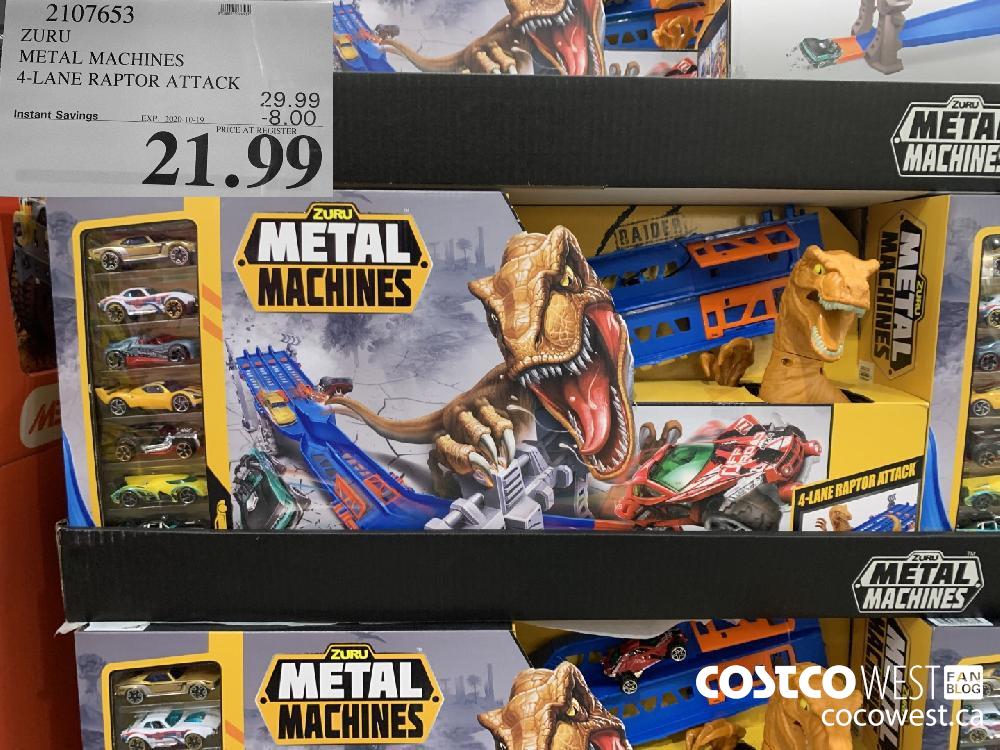 2107653 ZURU METAL MACHINES 4-LANE RAPTOR ATTACK EXP. 2020-10-19 21.99