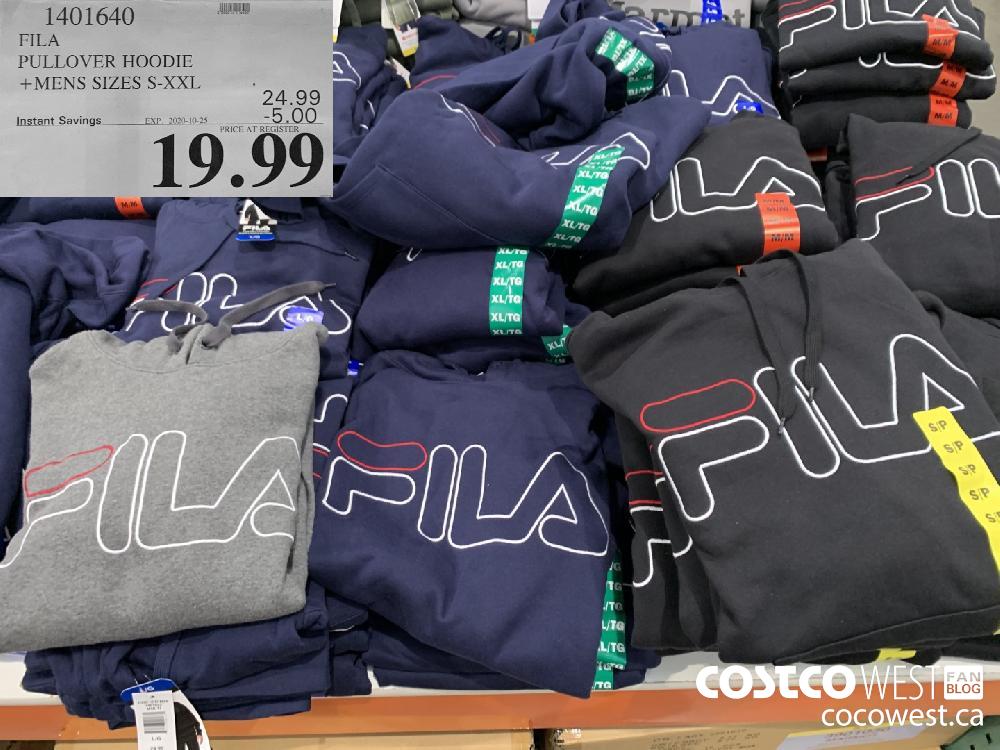 1401640 FILA PULLOVER HOODIE MENS SIZES S-XXL EXP. 2020-10-25 19.99