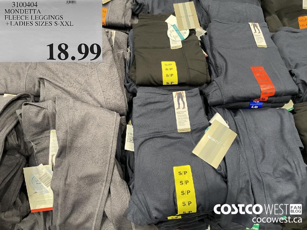 Mondetta Fleece Leggings Costco Photo