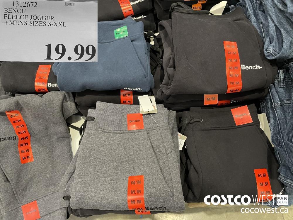 Costco bench sweatpants sale