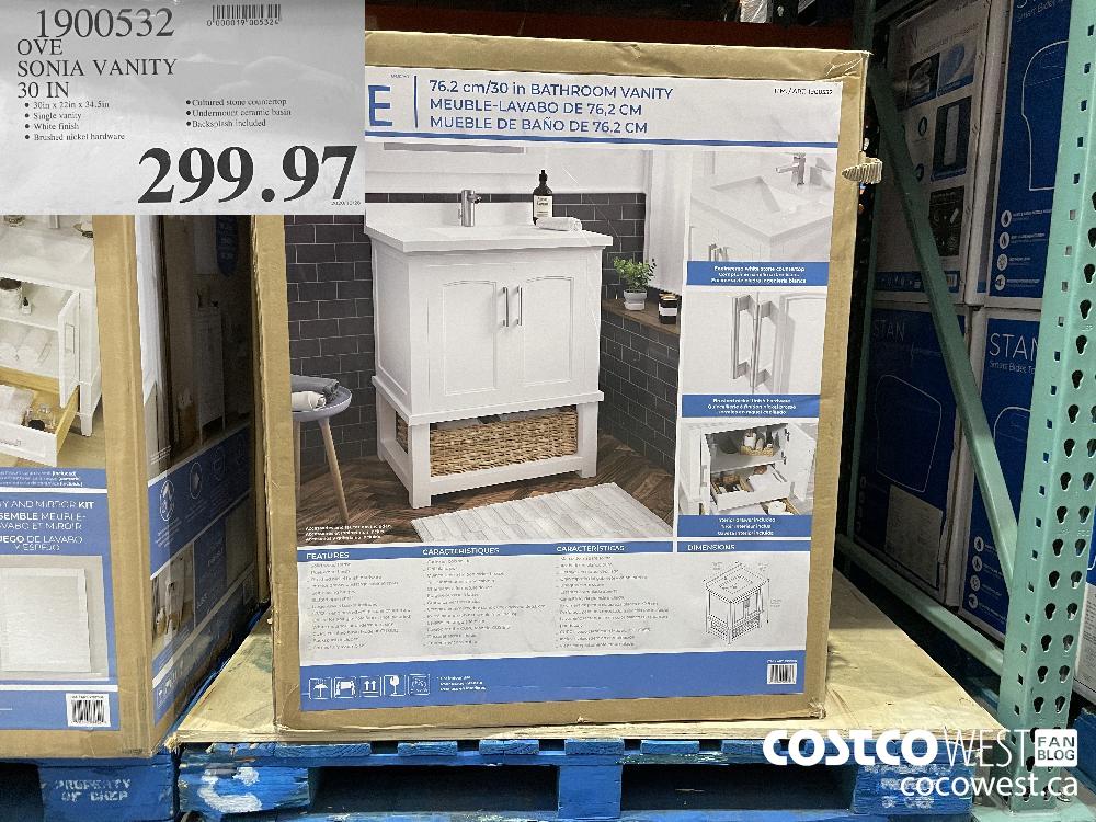 1900532 SINIA VANITY OVE 30 IN $299.97