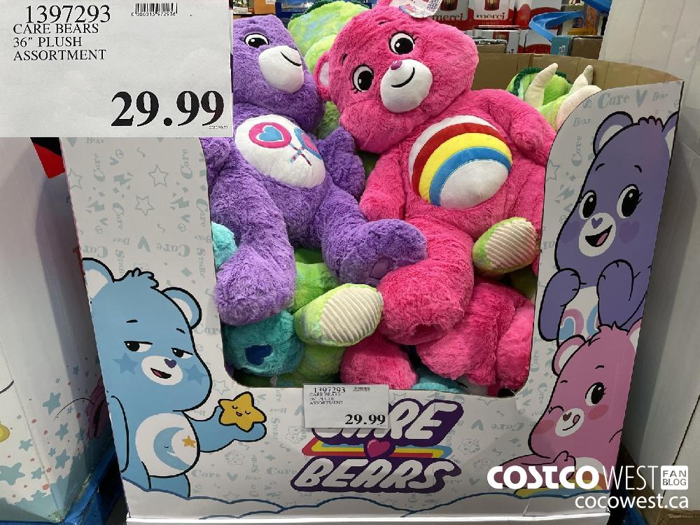 1397293 CARE BEARS 36" PLUSH ASSORTMENT $29.99