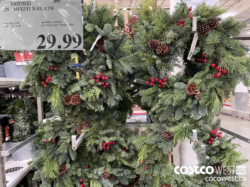 1450800 28" MIXED WREATH $29.99