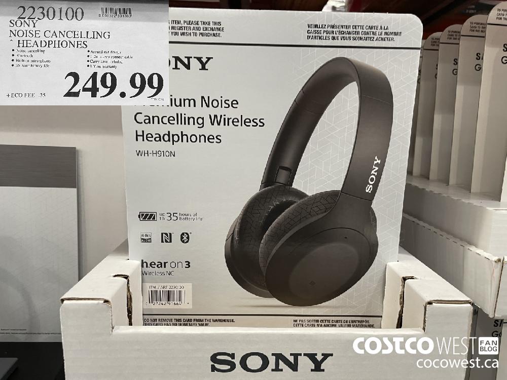 2230Y000 SON NOISE CANCELLING HEADPHONES $249.99