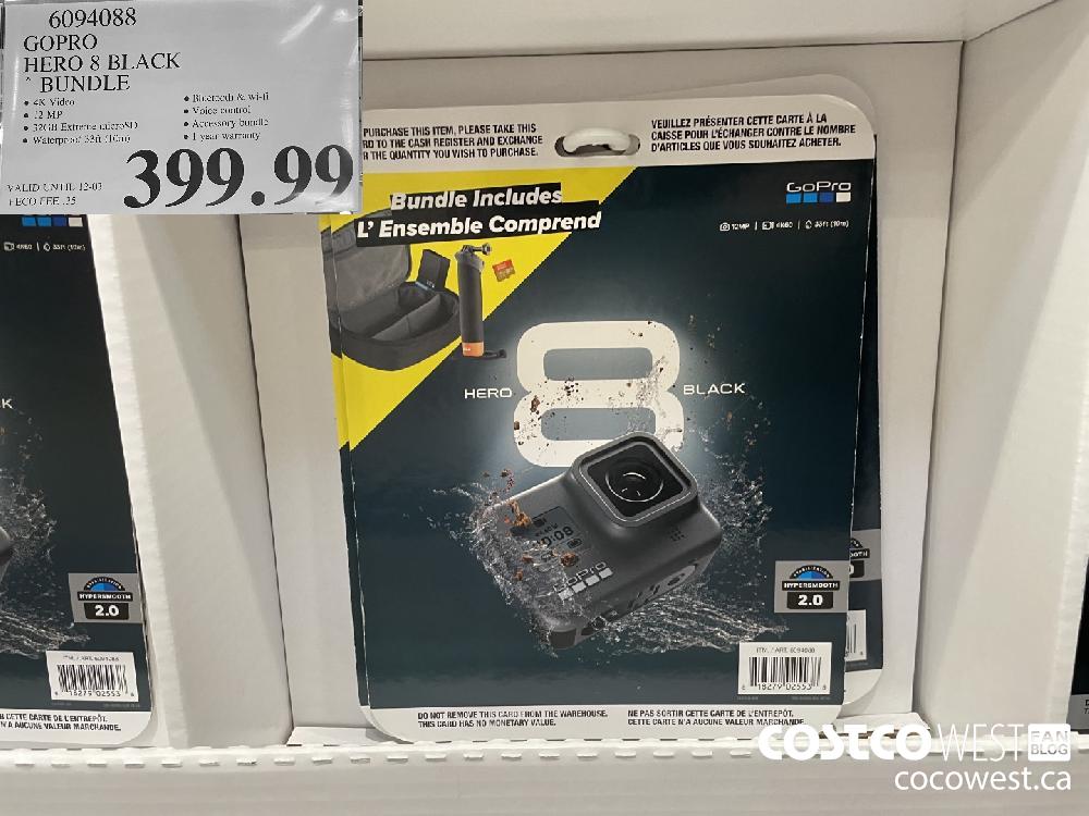 GOPRO HERO 8 BLACK * BUNDLE $399.99