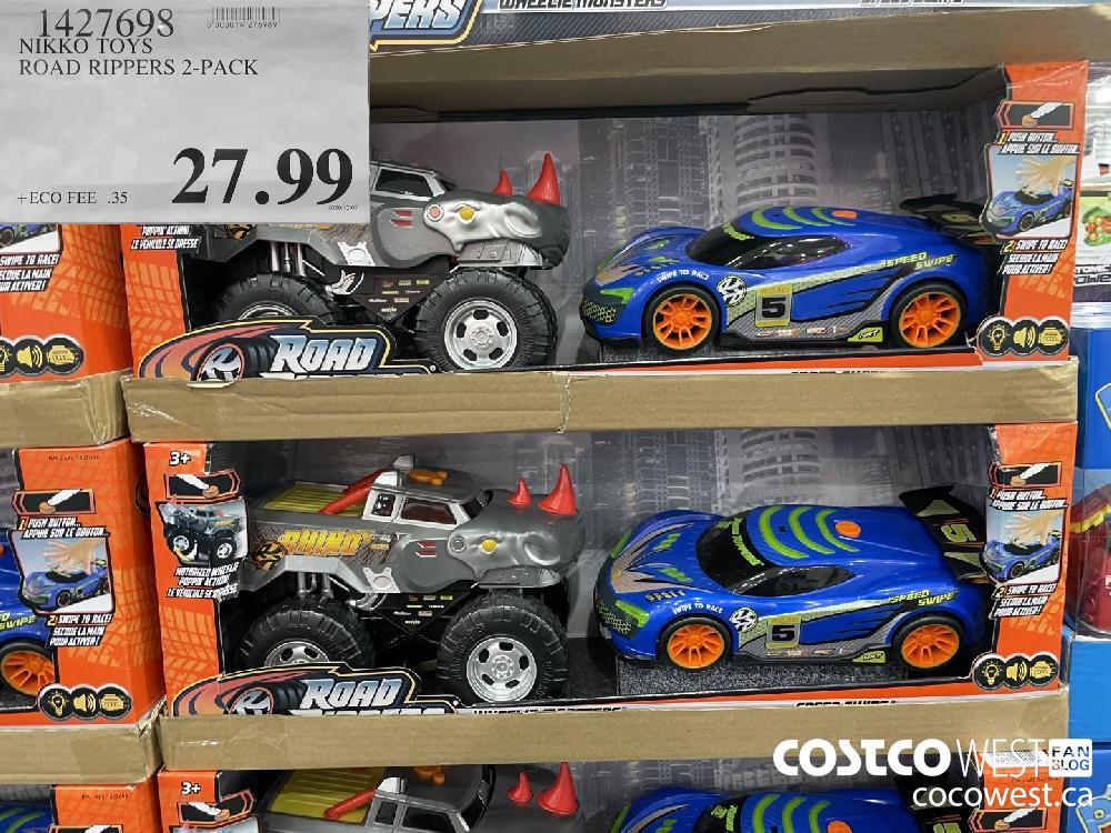 1427698 NIKKO TOYS ROAD RIPPERS 2-PACK $27.99