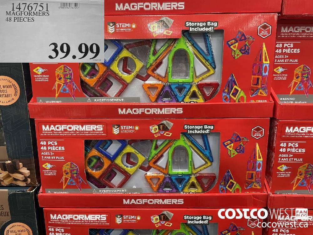 1476751 MAGFORMERS 48 PIECES $39.99