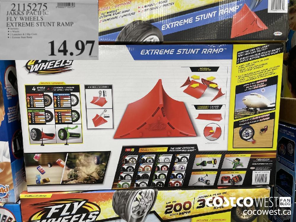 2115275 JAKKS PACIFIC FLY WHEELS EXTREME STUNT RAMP $14.97