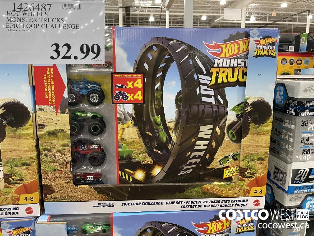 1426487 HOT WHEELS MONSTER TRUCKS EPIC LOOP CHALLENGE $32.99