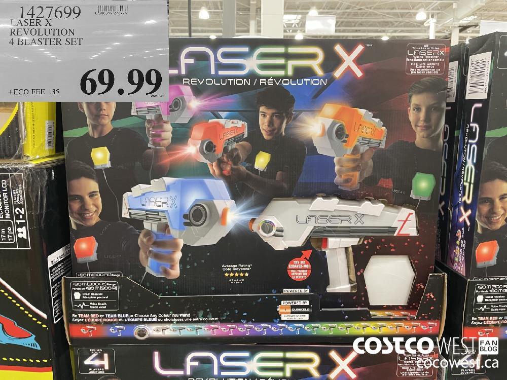 1427699 LASER X REVOLUTION 4 BLASTER SET $69.99