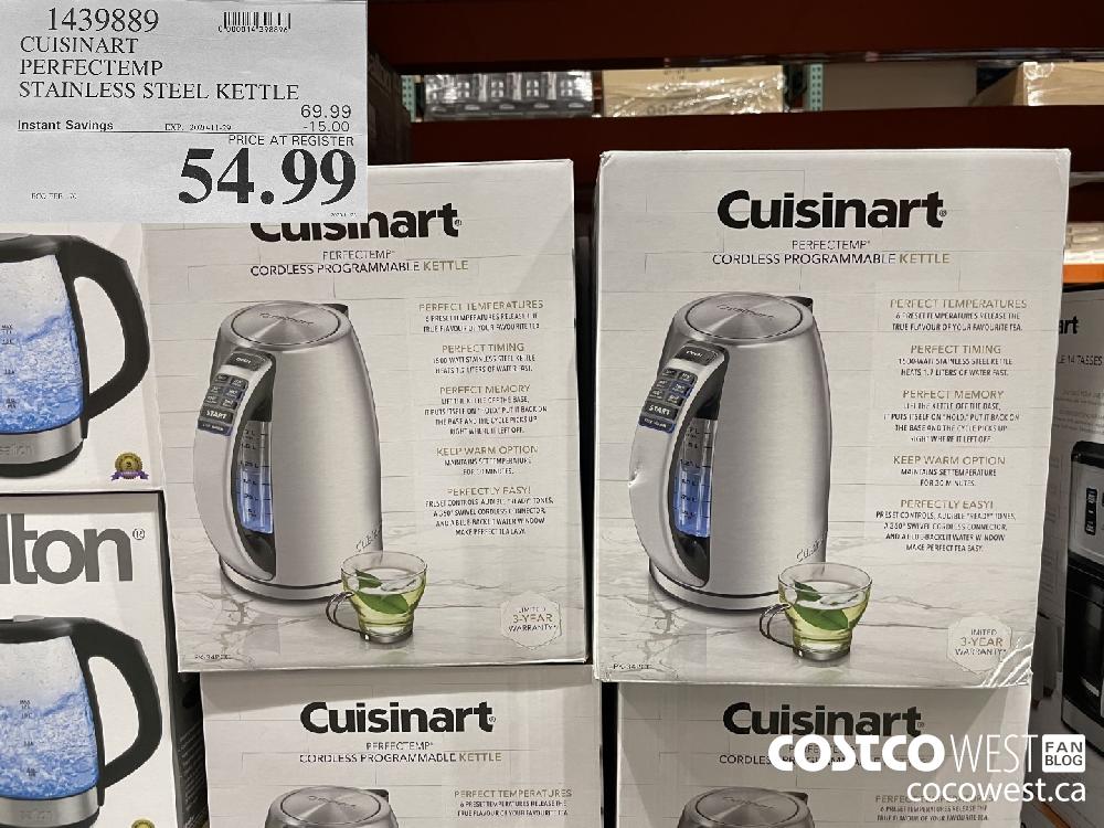 Costco cuisinart deals kettle