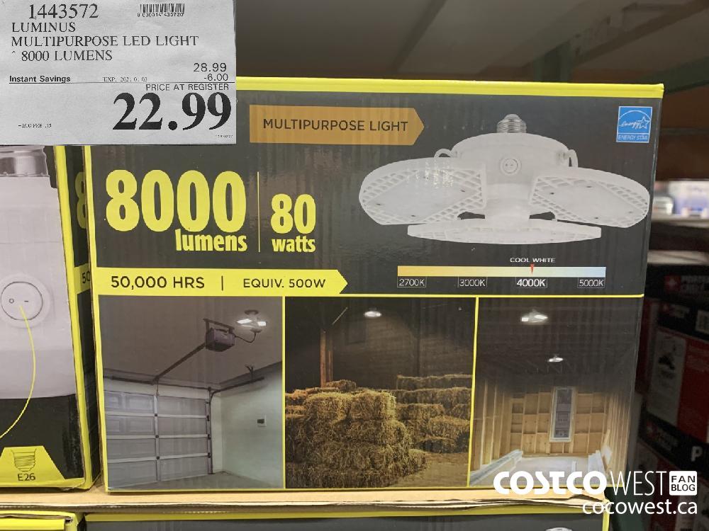 Luminus led multi purpose deals light costco