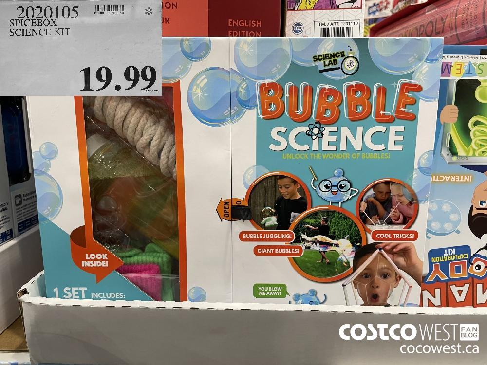 2020105 SPICEBOX SCIENCE KIT $19.99