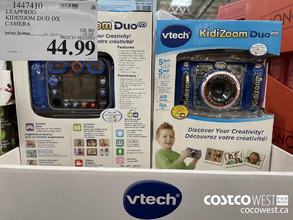 1447410 LEAPFROG KIDIZOOM DUO Dx CAMERA EXPIRY DATE: 2020-12-24 $44.99
