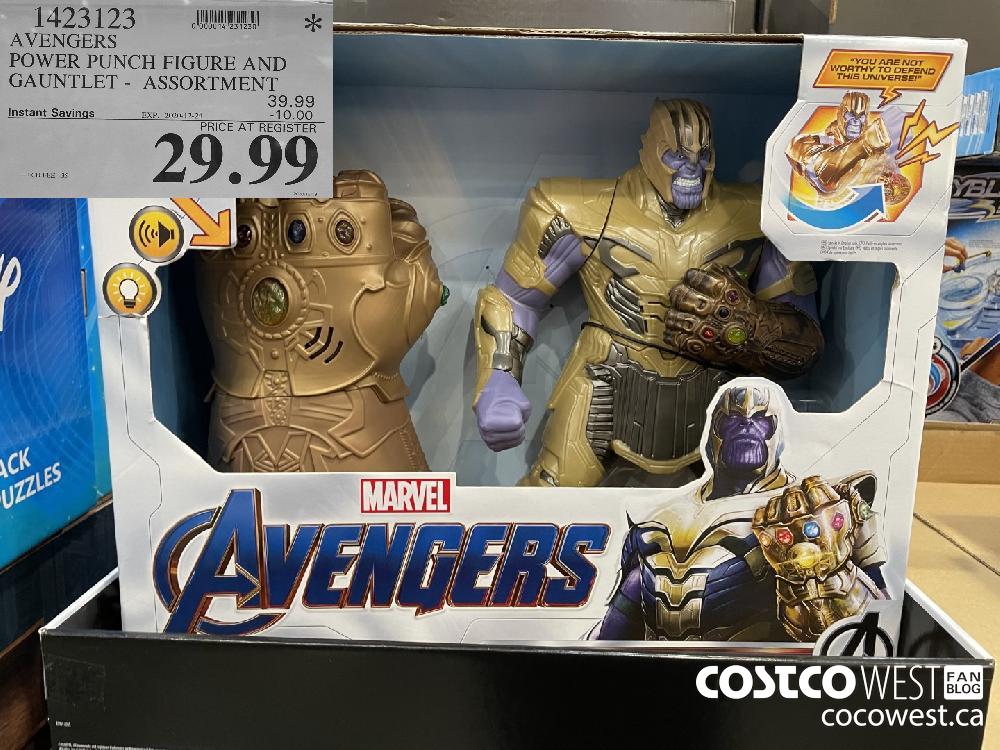 1423123 AVENGERS POWER PUNCH FIGURE AND GAUNTLET - ASSORTMENT EXPIRY DATE: 2020-12-24 $29.99