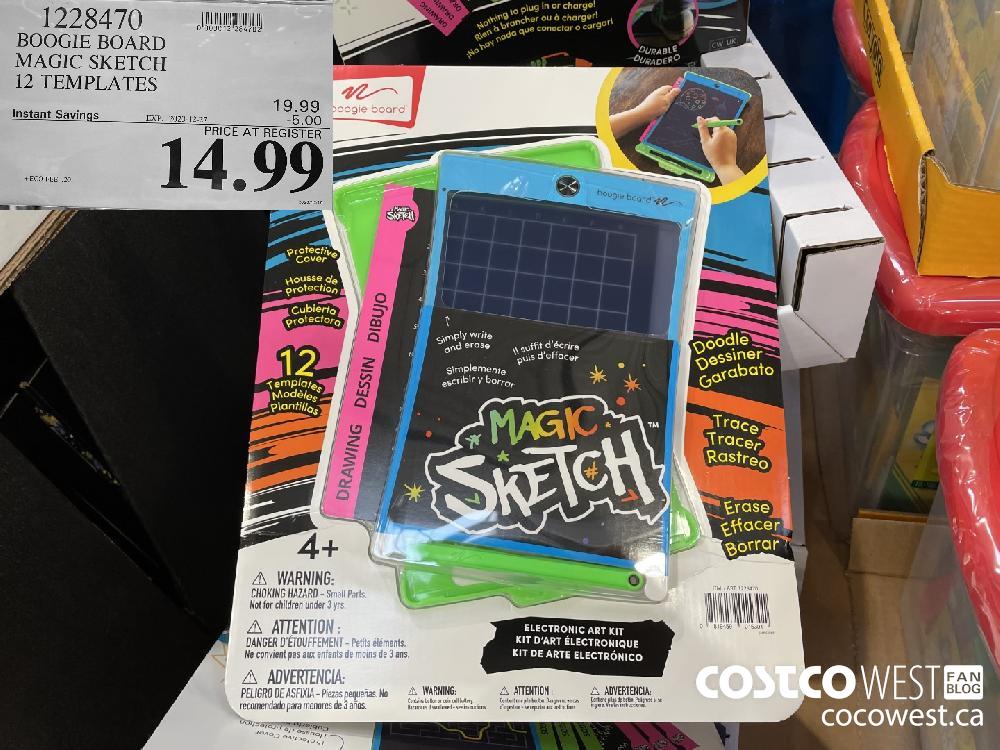 1228470 BOOGIE BOARD MAGIC SKETCH 12 TEMPLATES EXPIRY DATE: 2020-12-27 $14.99
