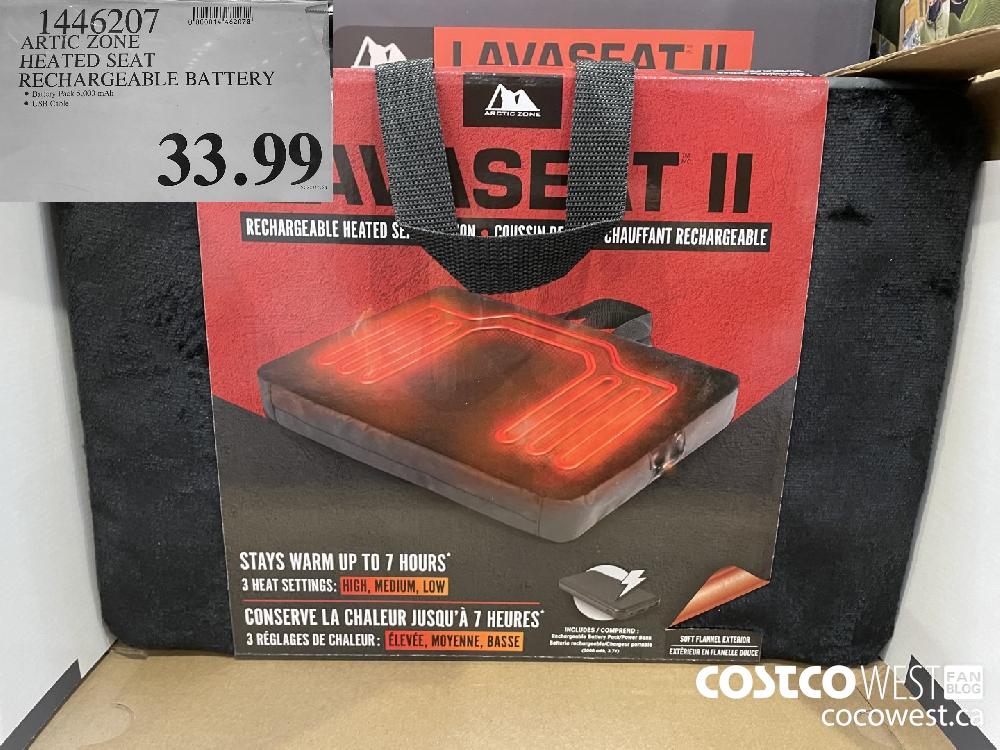 1446207 ARTIC ZONE HEATED SEAT RECHARGEABLE BATTERY $33.99