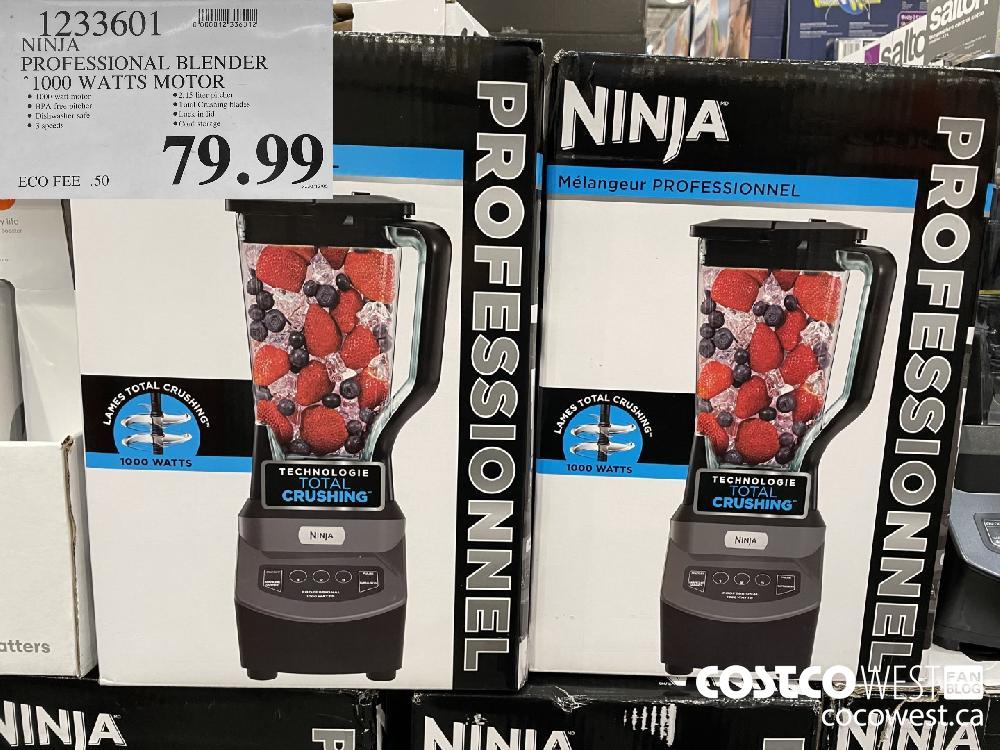 1233601 NINJA PROFESSIONAL BLENDER “1000 WATTS MOTOR $79.99