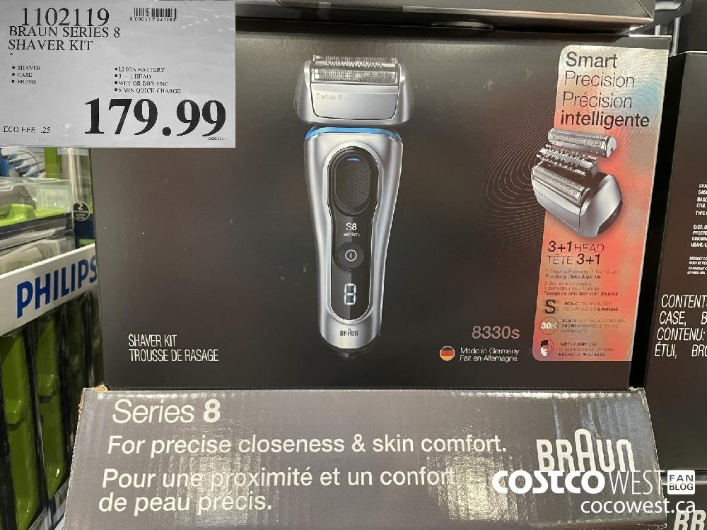 1102119 BRAUN SERIES 8 SHAVER KIT $179.99