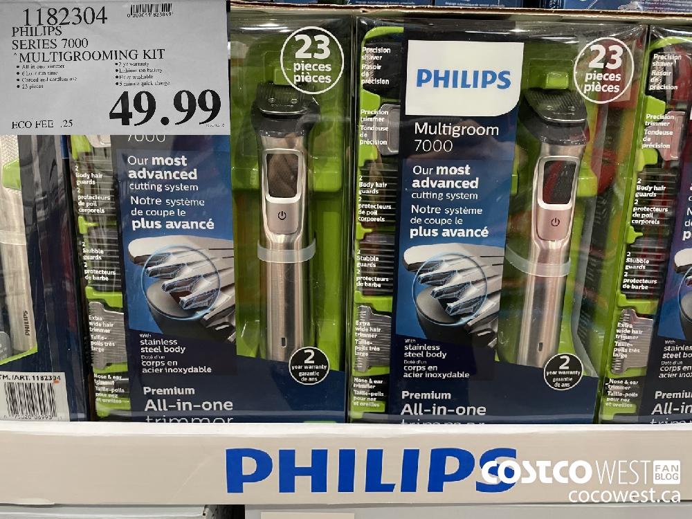 1182304 PHILIPS SERIES 7000 “MULTIGROOMING KIT $49.99
