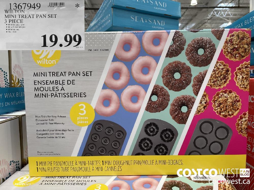 1367949 WILTON MINI TREAT PAN SET 3 PIECE $19.99