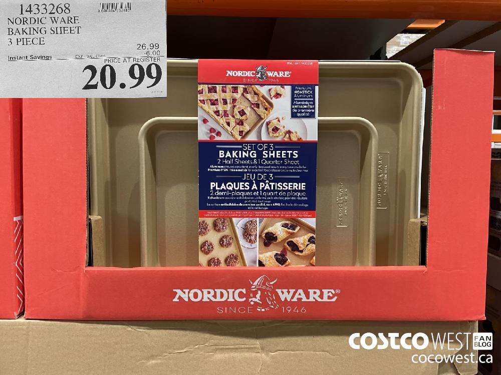 Nordic Ware Nonstick Half Baking Sheet 2 Pack - Cracker Barrel