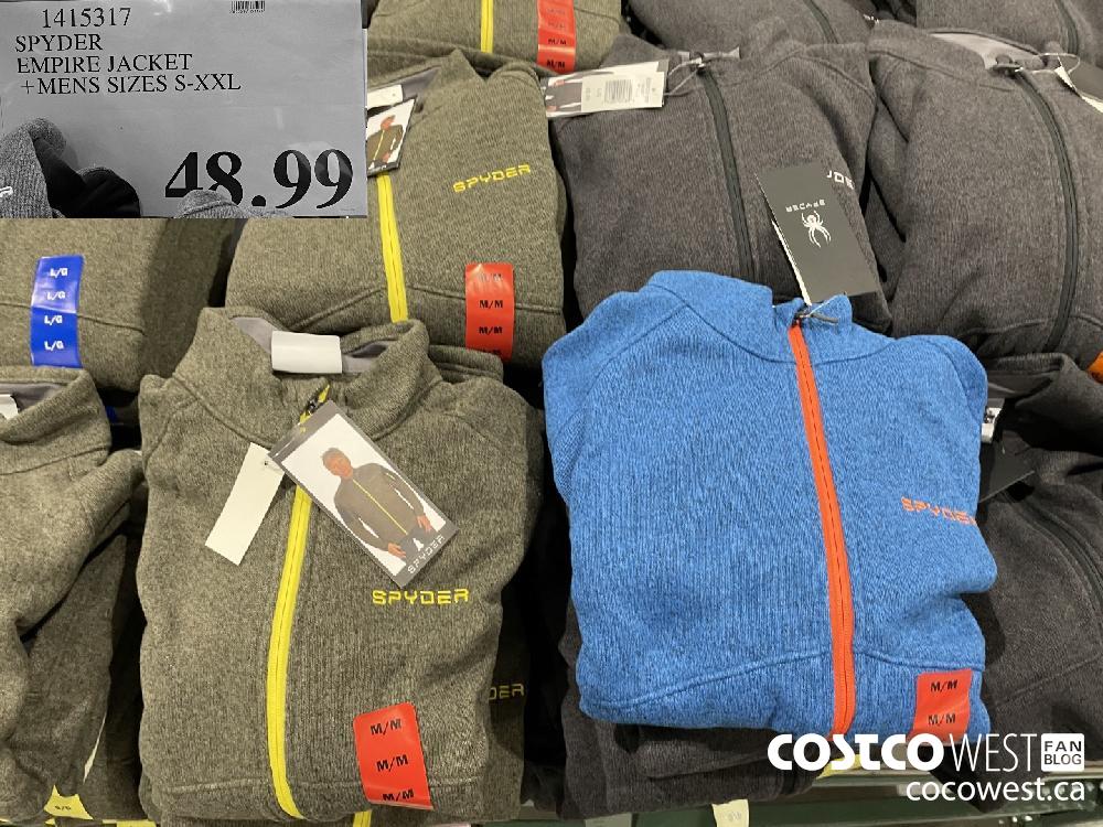 Spyder sweater outlet jacket costco