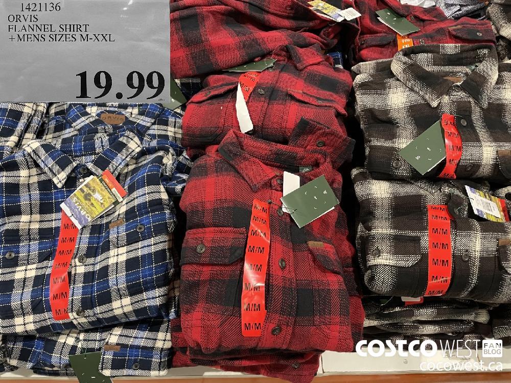 Orvis Flannel Shirts at Costco - 9/20/21- They're back