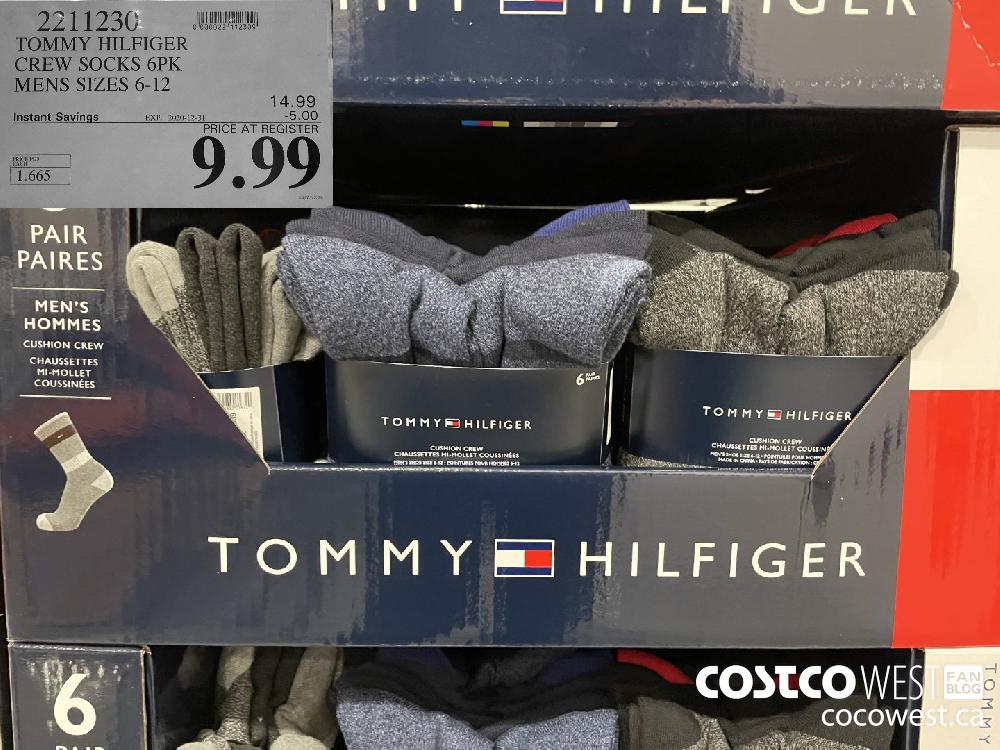 tommy hilfiger men's socks costco
