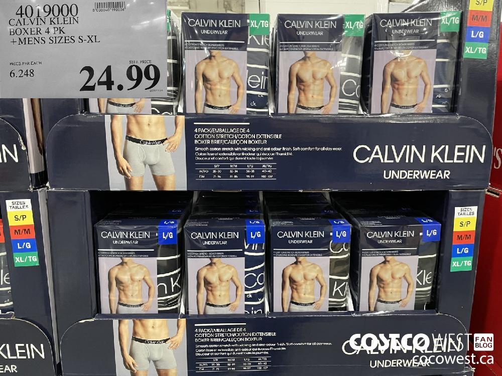 40 9000 CALVIN KLEIN BOXER 4 PK MENS SIZES S-XL $24.99