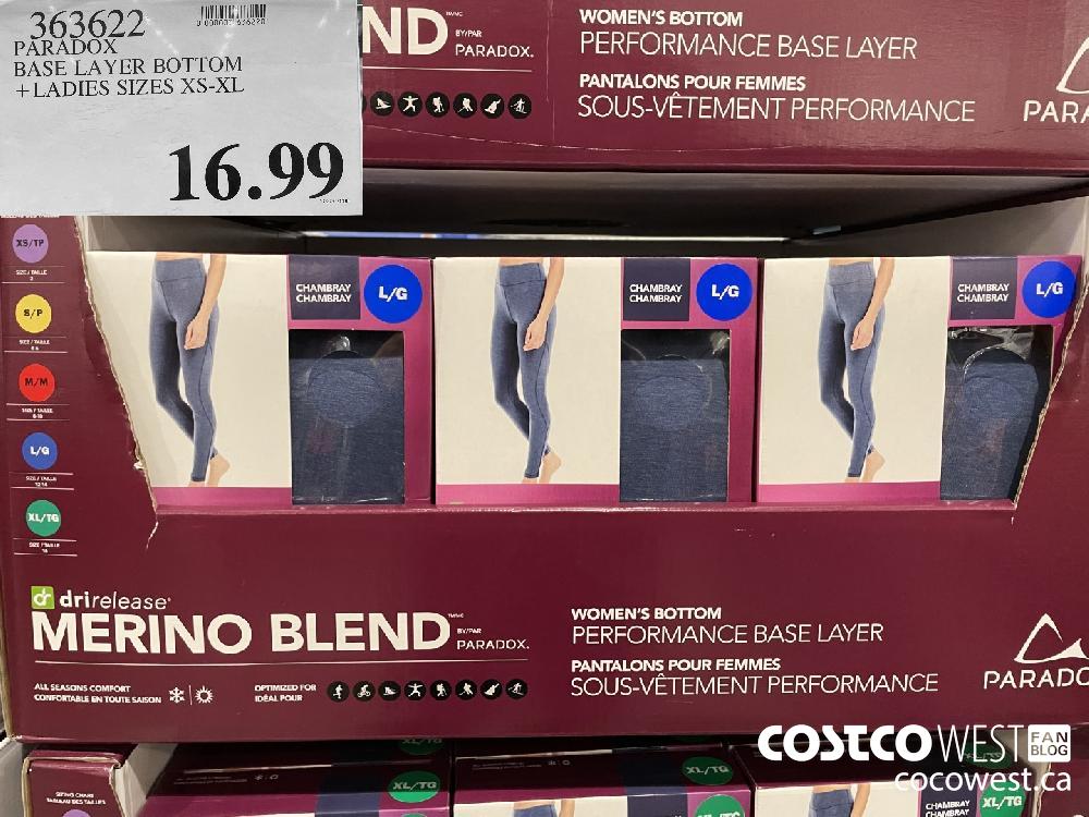 363622 PARADOX BASE LAYER BOTTOM 4 LADIES SIZES XS$-XL $16.99