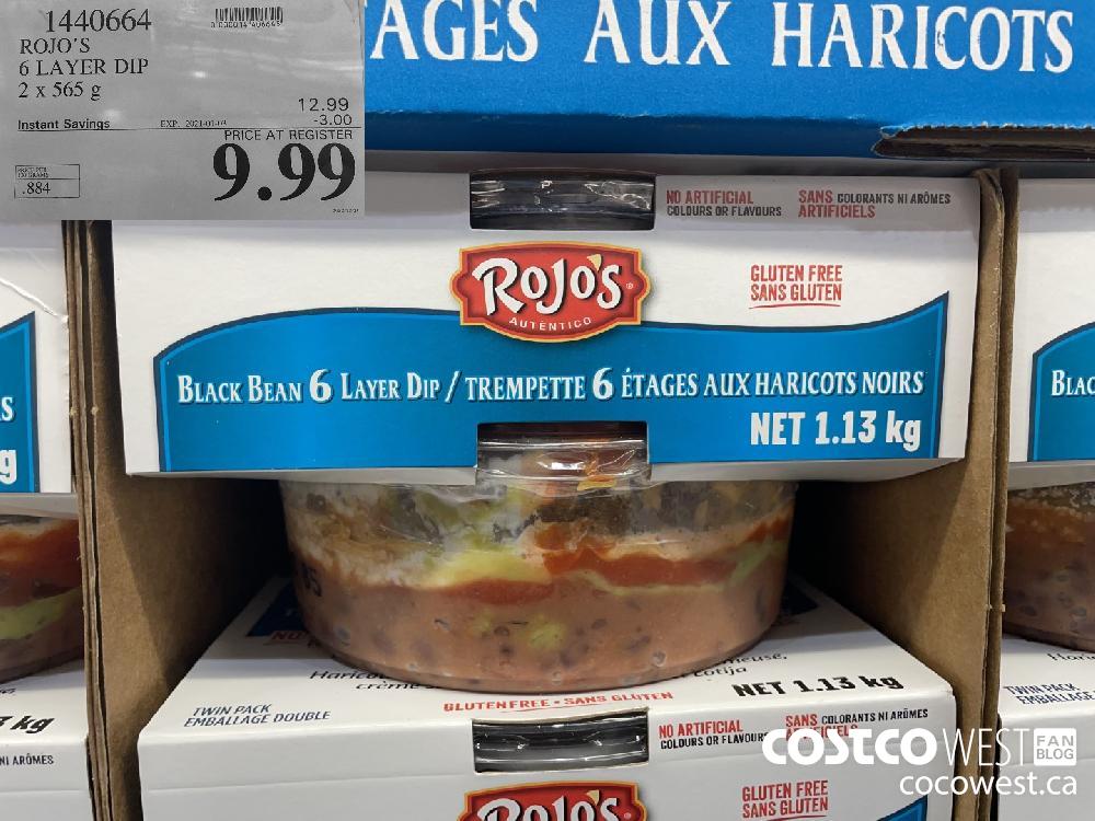 1440664 ROJO'S 6 LAYER DIP 2 x 565 2 EXPIRY DATE: 2021-01-03 $9.99